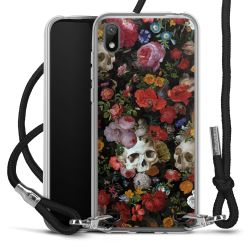 Carry Case Transparent Fabric black/silver