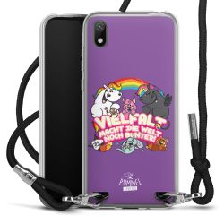 Carry Case Stoff schwarz/silber