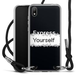 Carry Case Fabric black/silver