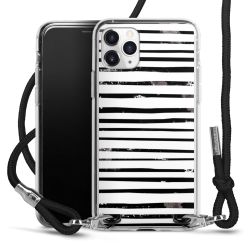 Carry Case Transparent Fabric black/silver