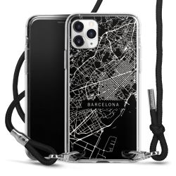 Carry Case Transparent Fabric black/silver