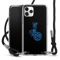 Carry Case Stoff schwarz/silber