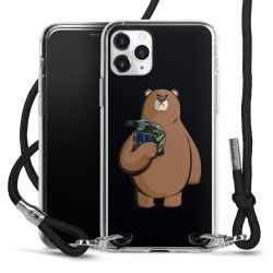 Carry Case Stoff schwarz/silber