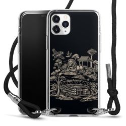 Carry Case Stoff schwarz/silber