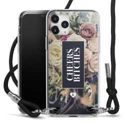 Carry Case Transparent Fabric black/silver