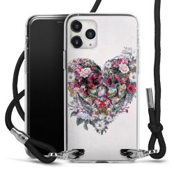 Carry Case Transparent Fabric black/silver