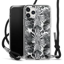 Carry Case Transparent Fabric black/silver