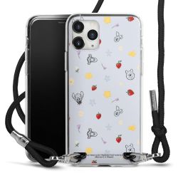 Carry Case Stoff schwarz/silber