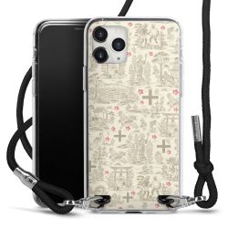 Carry Case Stoff schwarz/silber