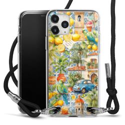 Carry Case Stoff schwarz/silber