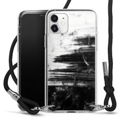 Carry Case Transparent Fabric black/silver