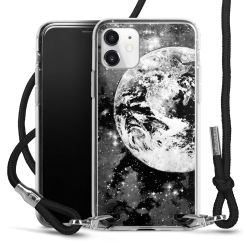 Carry Case Transparent Fabric black/silver