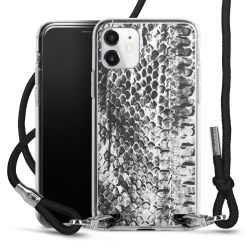 Carry Case Transparent Fabric black/silver