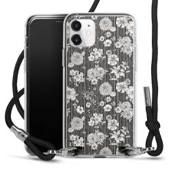 Carry Case Transparent Fabric black/silver