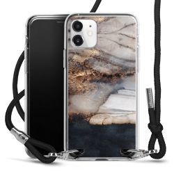 Carry Case Transparent Fabric black/silver