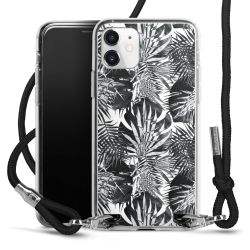 Carry Case Transparent Fabric black/silver