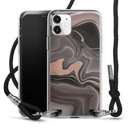 Carry Case Transparent Fabric black/silver