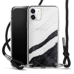 Carry Case Transparent Fabric black/silver