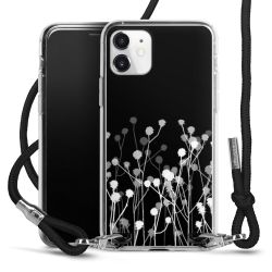 Carry Case Transparent Fabric black/silver