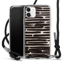 Carry Case Transparent Fabric black/silver