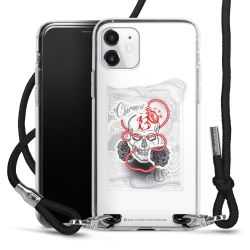 Carry Case Transparent Fabric black/silver