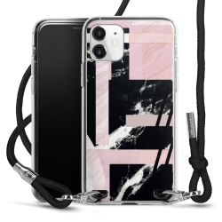 Carry Case Transparent Fabric black/silver