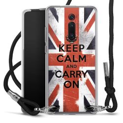 Carry Case Transparent Fabric black/silver