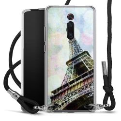 Carry Case Transparent Fabric black/silver