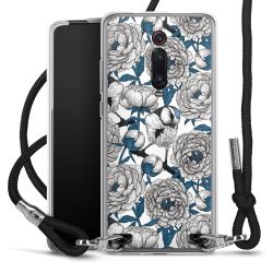 Carry Case Transparent Fabric black/silver