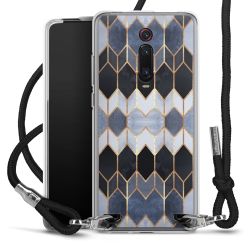 Carry Case Transparent Fabric black/silver