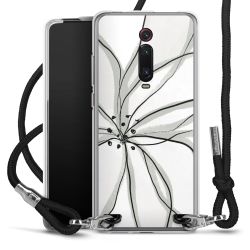 Carry Case Transparent Fabric black/silver