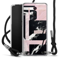 Carry Case Transparent Fabric black/silver