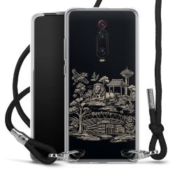 Carry Case Stoff schwarz/silber