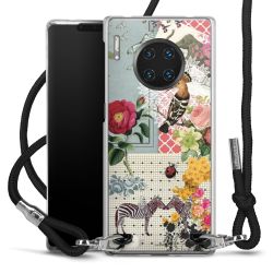 Carry Case Transparent Fabric black/silver