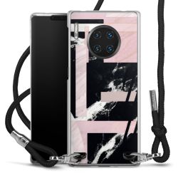 Carry Case Transparent Fabric black/silver