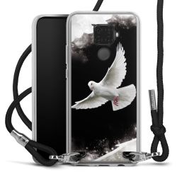 Carry Case Transparent Fabric black/silver