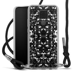 Carry Case Transparent Fabric black/silver