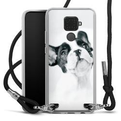 Carry Case Transparent Fabric black/silver