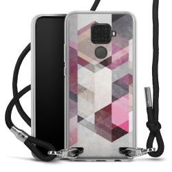 Carry Case Transparent Fabric black/silver