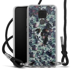 Carry Case Transparent Fabric black/silver