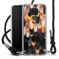 Carry Case Transparent Fabric black/silver