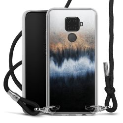 Carry Case Transparent Fabric black/silver