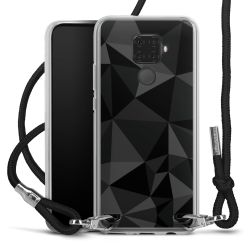 Carry Case Transparent Fabric black/silver