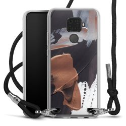 Carry Case Transparent Fabric black/silver