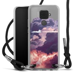 Carry Case Transparent Fabric black/silver