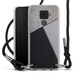 Carry Case Transparent Fabric black/silver