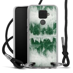 Carry Case Transparent Fabric black/silver