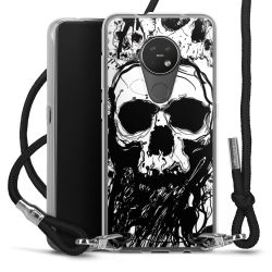 Carry Case Transparent Fabric black/silver