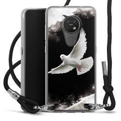 Carry Case Transparent Fabric black/silver