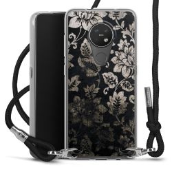 Carry Case Transparent Fabric black/silver